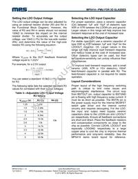 MP5414DV-LF-P Datasheet Page 21