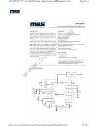 MP5505AGL-P Datasheet Cover