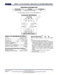 MP5610GQG-P Datasheet Page 2