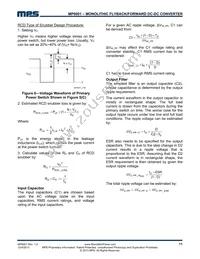 MP6001DN-LF Datasheet Page 11