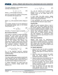 MP6004GQ-P Datasheet Page 20