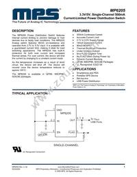 MP6205DH-LF Datasheet Cover