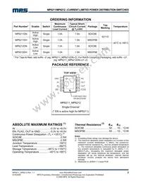 MP6212DH-LF Datasheet Page 2