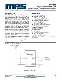 MP6215DH-LF Datasheet Cover