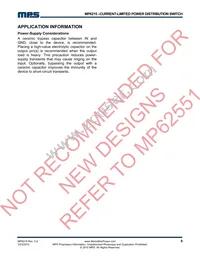 MP6215DH-LF-P Datasheet Page 9