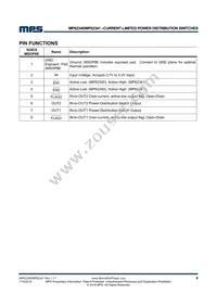 MP62341DS-LF Datasheet Page 4