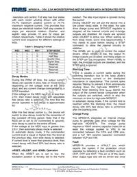 MP6501AGF Datasheet Page 12