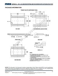 MP6501AGF Datasheet Page 17