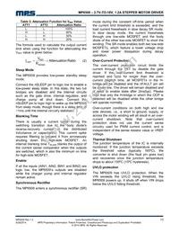 MP6509GF Datasheet Page 13