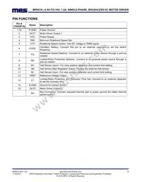 MP6510DM-LF Datasheet Page 4