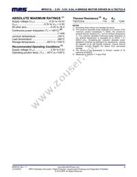 MP6513LGJ-P Datasheet Page 3