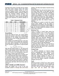 MP6518GF Datasheet Page 11