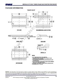 MP6530GF Datasheet Page 18