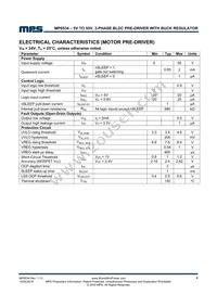 MP6534GU-P Datasheet Page 4