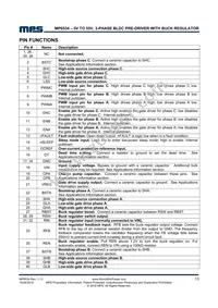 MP6534GU-P Datasheet Page 13