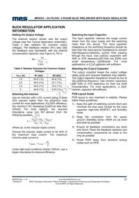 MP6535GU-P Datasheet Page 22