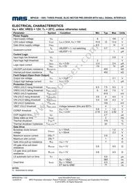 MP6538GV-P Datasheet Page 4