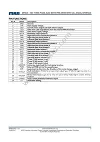 MP6538GV-P Datasheet Page 9