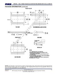 MP6539GF Datasheet Page 15