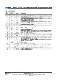 MP6601GF Datasheet Page 8