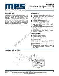 MP6903DS-LF Datasheet Cover