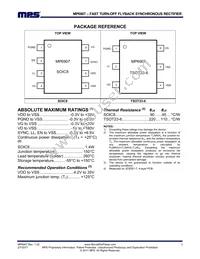 MP6907GS-Z Datasheet Page 3