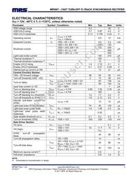 MP6907GS-Z Datasheet Page 4