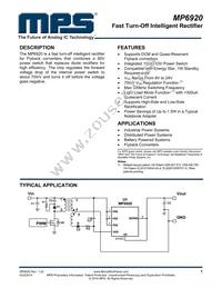 MP6920DN-LF Datasheet Cover