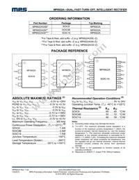 MP6922AGS-Z Datasheet Page 3