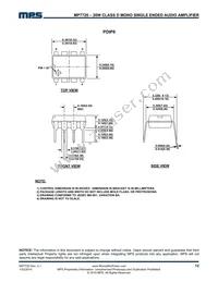 MP7720DS-LF Datasheet Page 12