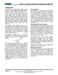 MP7740DN-LF Datasheet Page 7