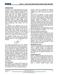 MP7741DQ-LF-P Datasheet Page 8