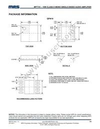 MP7741DQ-LF-P Datasheet Page 14