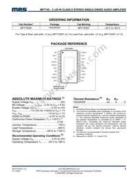 MP7745DF-LF Datasheet Page 2