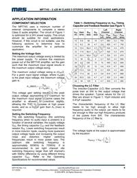 MP7745DF-LF Datasheet Page 9