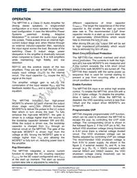 MP7748DF-LF Datasheet Page 11