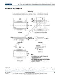 MP7748DF-LF Datasheet Page 19