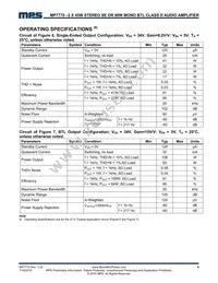 MP7770GFR Datasheet Page 6