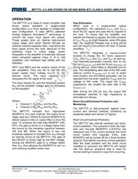 MP7770GFR Datasheet Page 14