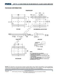 MP7770GFR Datasheet Page 23