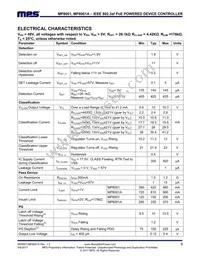 MP8001DS-LF Datasheet Page 3