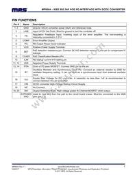 MP8004GQW-P Datasheet Page 7