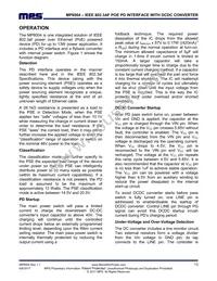 MP8004GQW-P Datasheet Page 13
