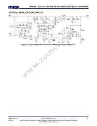 MP8004GQW-P Datasheet Page 21