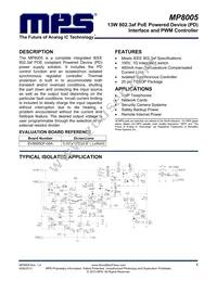 MP8005DF-LF Datasheet Cover