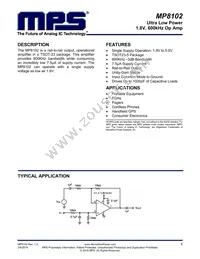 MP8102DJ-LF-P Datasheet Cover