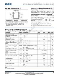 MP8103DK-LF-P Datasheet Page 2