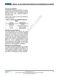 MP8670DN-LF Datasheet Page 13