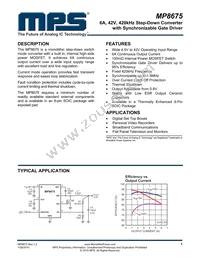 MP8675DN-LF Datasheet Cover