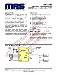 MP86885GQWT-P Datasheet Cover